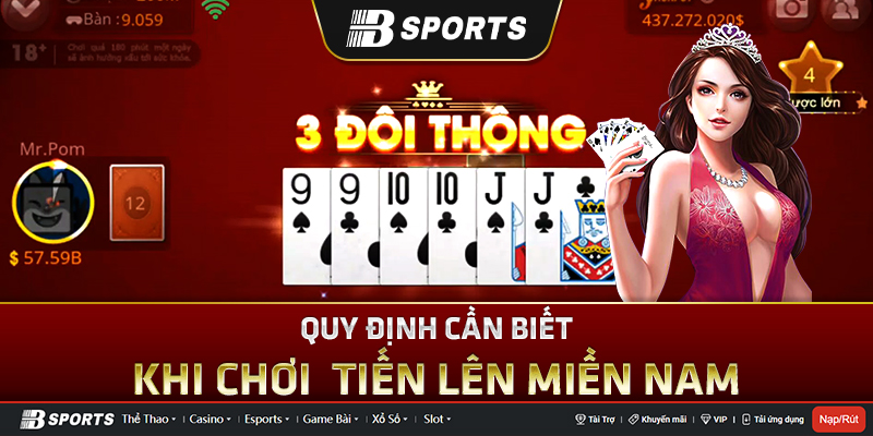 Ví dụ cho 3 đôi thông trong tiến lên miền nam Ví dụ cho 3 đôi thông trong tiến lên miền nam