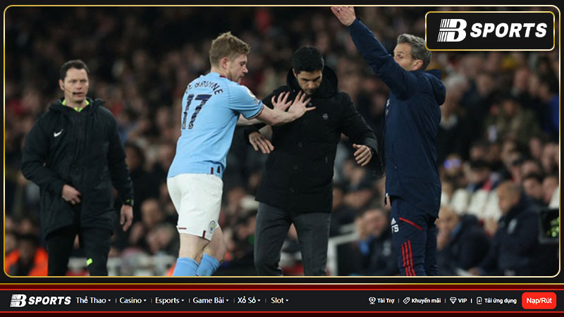 Tiền vệ De Bruyne có bàn thắng mở tỷ số cho Man City Tiền vệ De Bruyne có bàn thắng mở tỷ số cho Man City