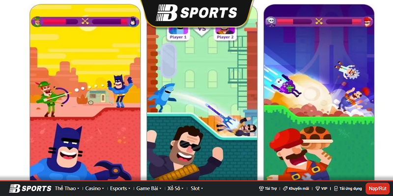 Số lượng các tựa game 2 người online cực khủng Số lượng các tựa game 2 người online cực khủng