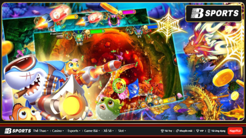 Zô bắn cá cổng game mang đẳng cấp châu Âu hiện đại